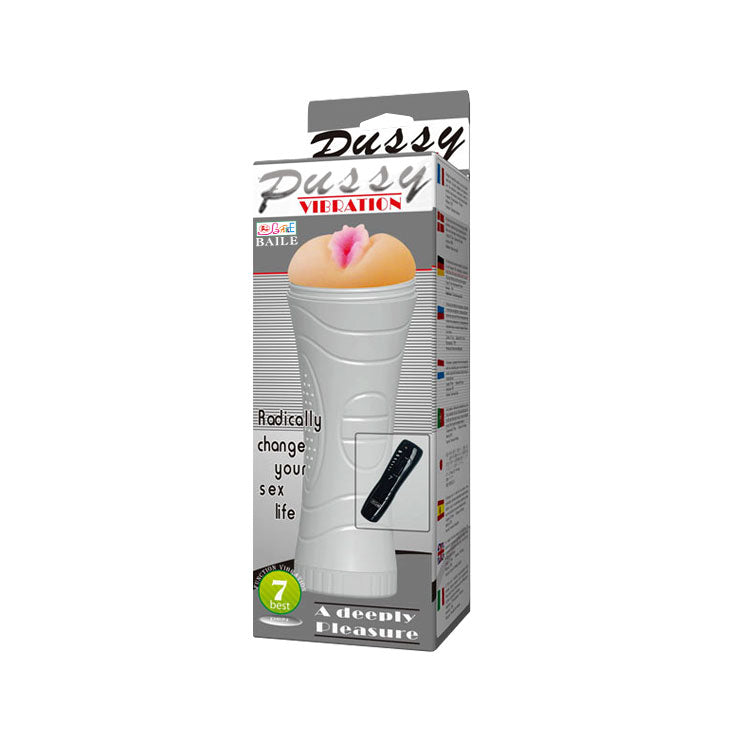 7 Mode strong vibration Fleshlight with remote