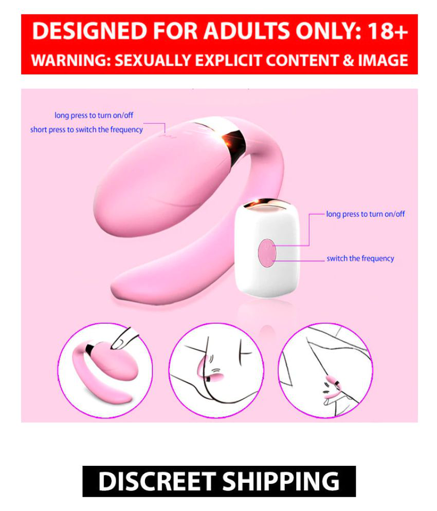 Rechargeable Waterproof Couple Massage VIbrator for Clitoral G-Spot Stimulation