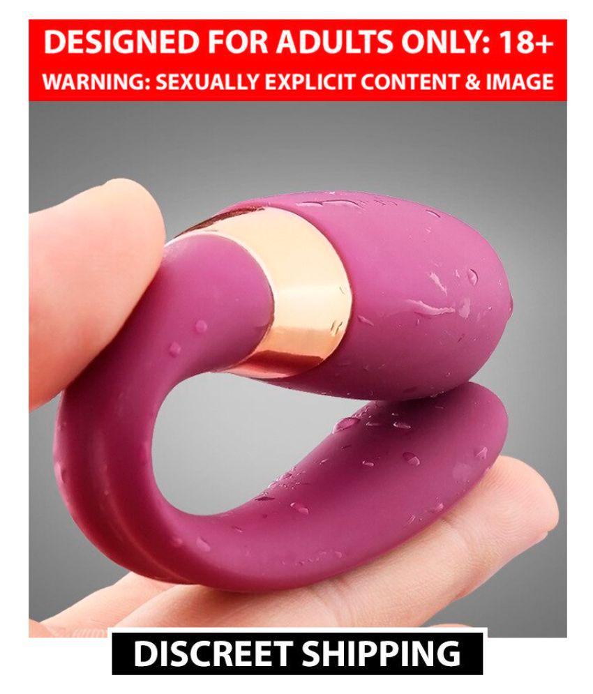 Rechargeable Waterproof Couple Massage VIbrator for Clitoral G-Spot Stimulation