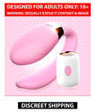 Rechargeable Waterproof Couple Massage VIbrator for Clitoral G-Spot Stimulation