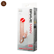 6 Inch Brave Man Reusable Sleeve Condom