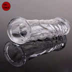 Long Crystal Transparent Reusable Condom